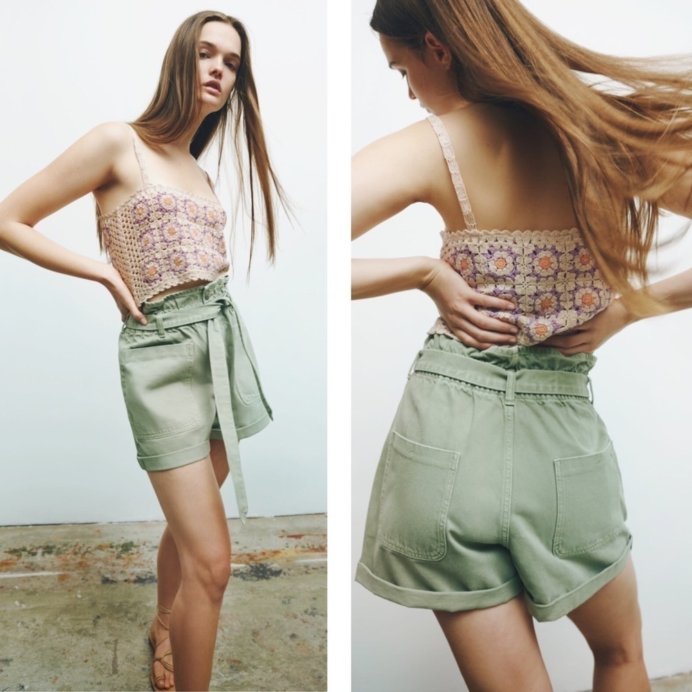 Zara Crochet Daisy Top XS/S - Picture 2 of 11